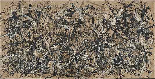 Autumn Rhythm (Number 30) by Pollock 