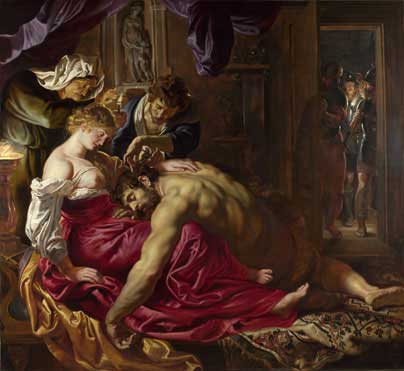 Samson and Delilah by Rubens